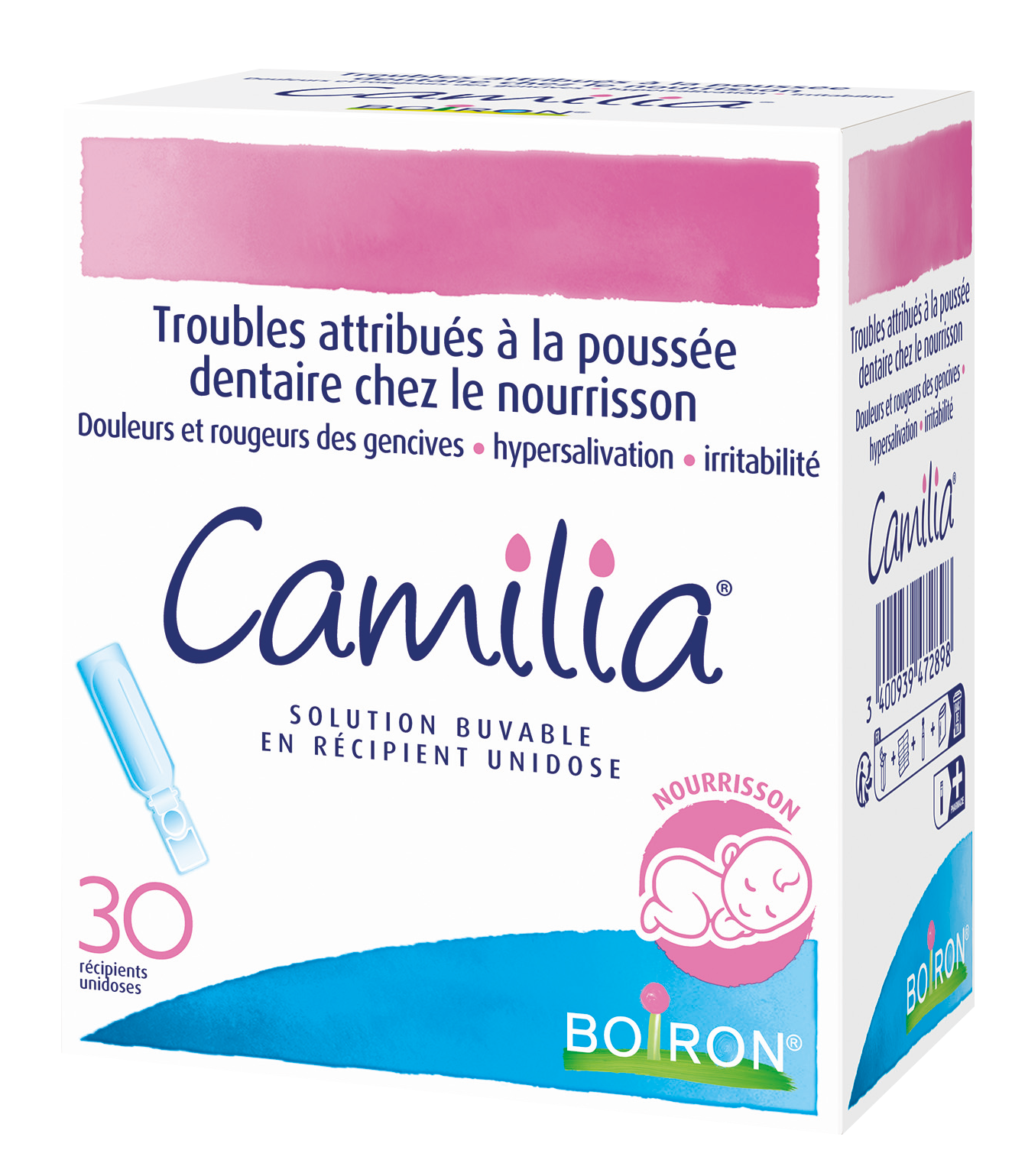 image Camilia® Solution Buvable Boîte de 30 récipients unidoses